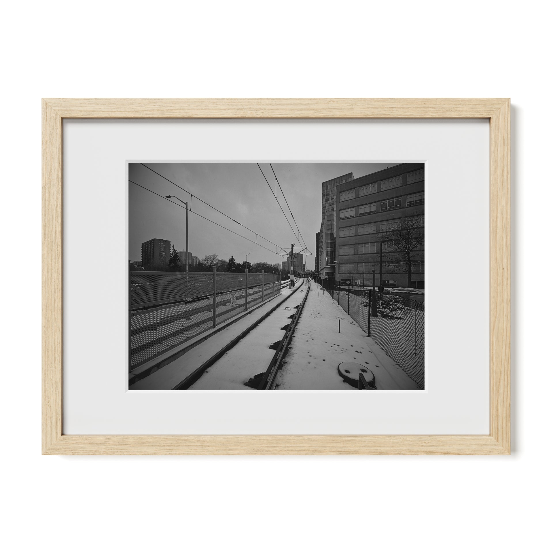 Disappearing Train Tracks