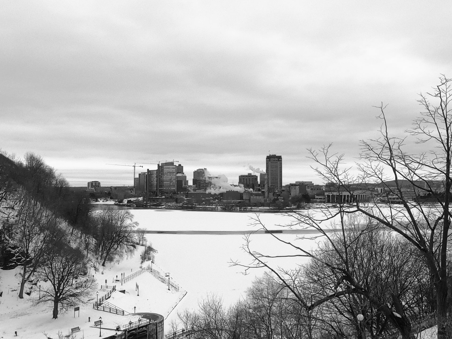 Looking Across A River