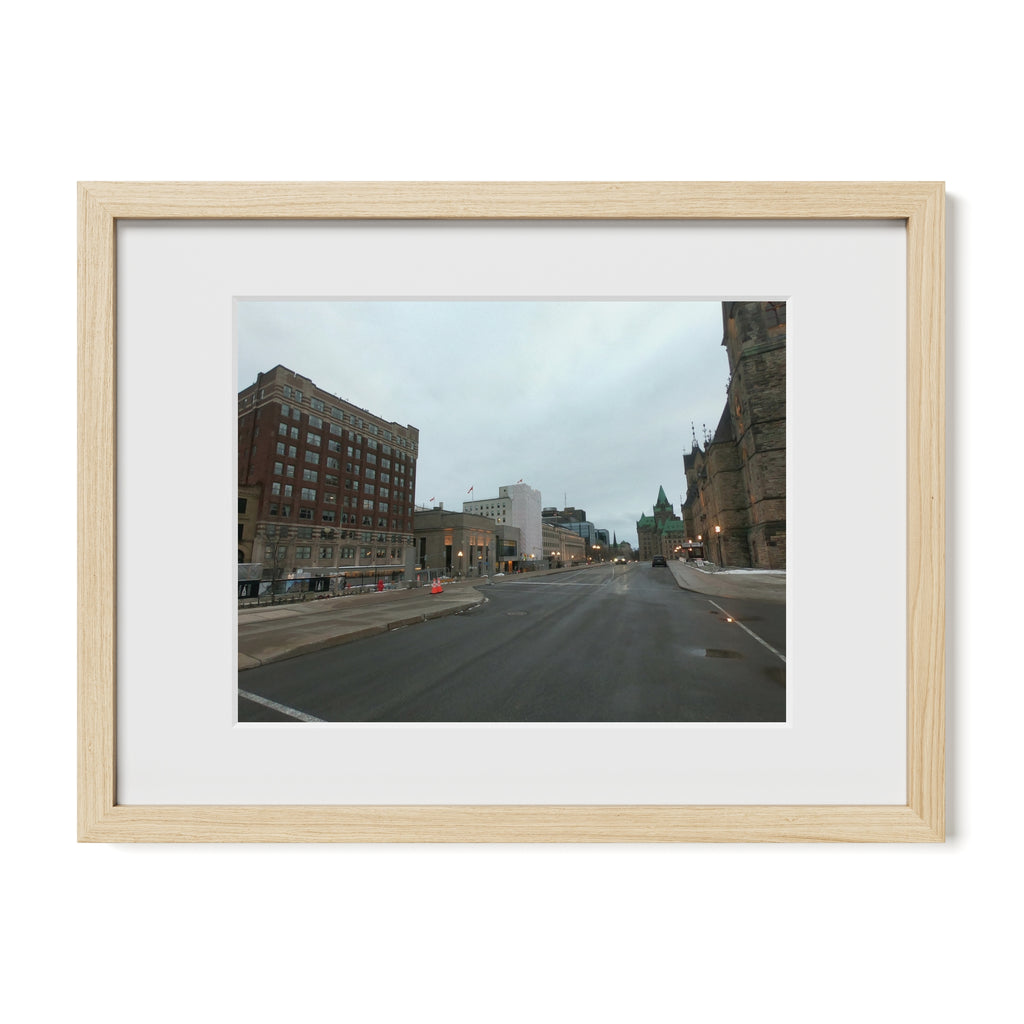 Looking Down A Street