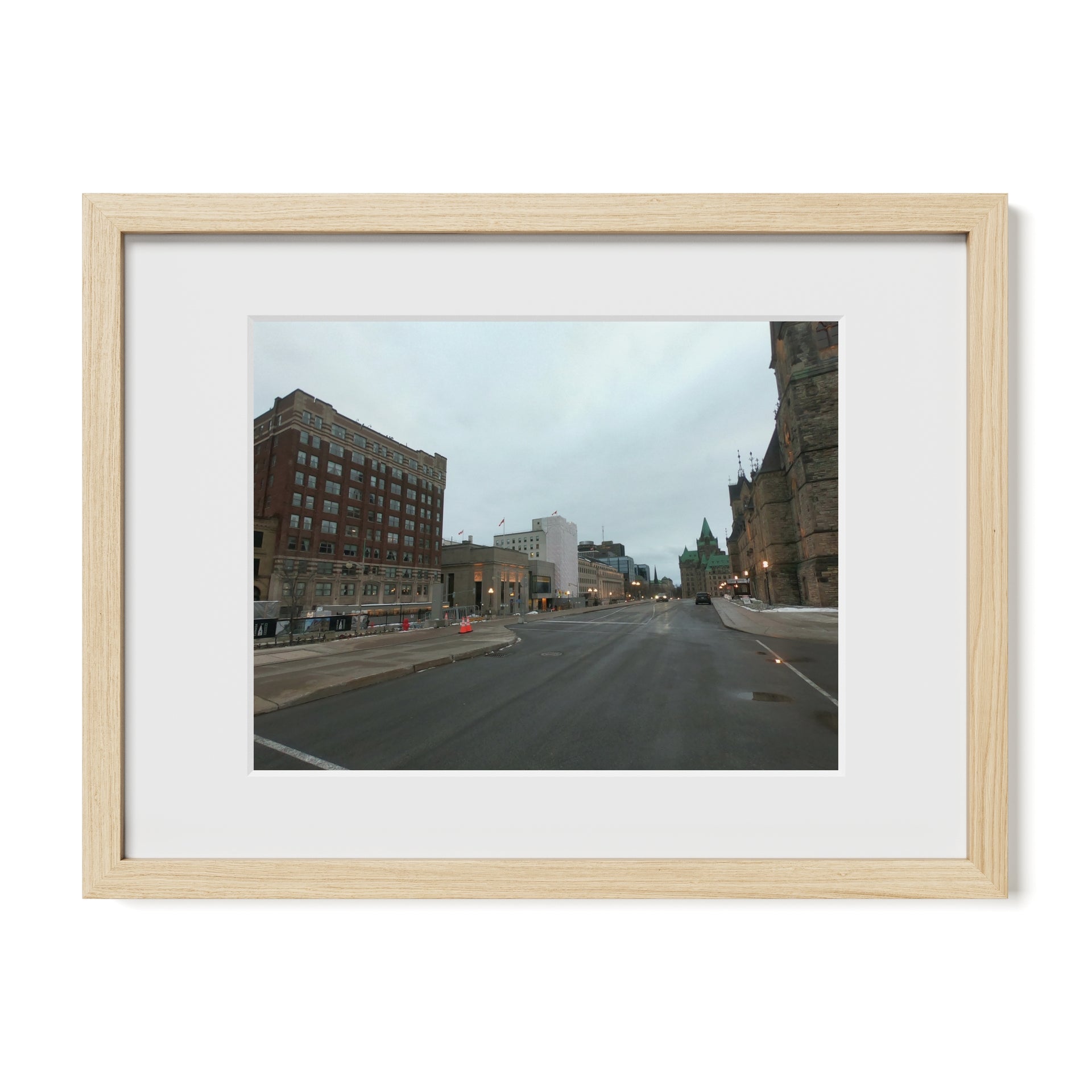 Looking Down A Street