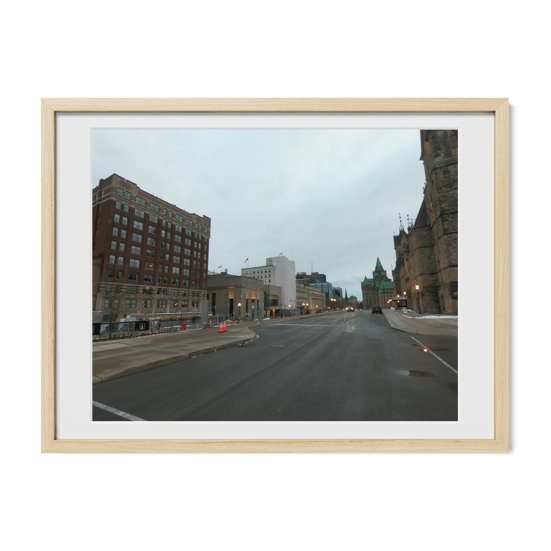 Looking Down A Street