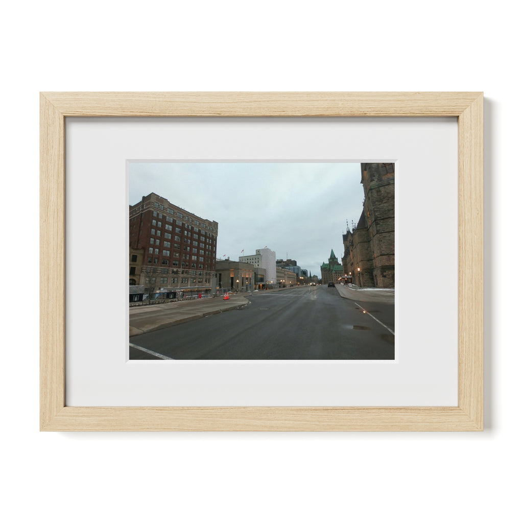 Looking Down A Street