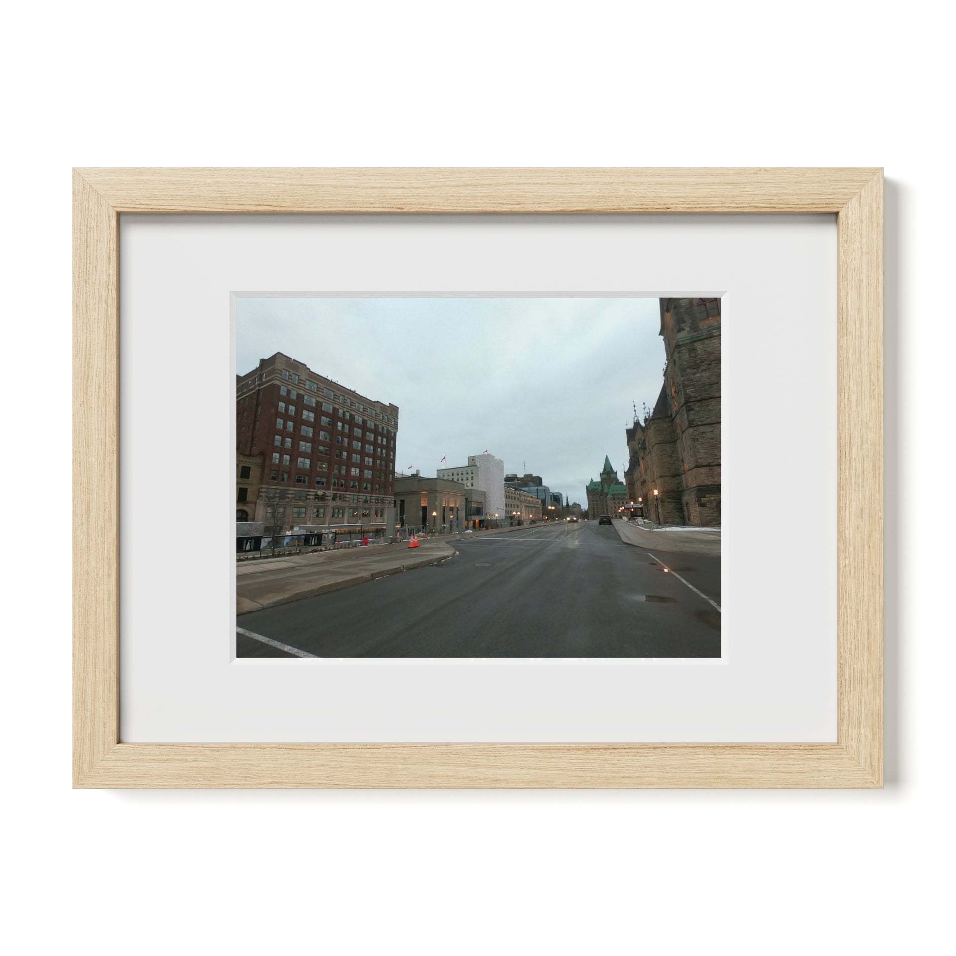 Looking Down A Street