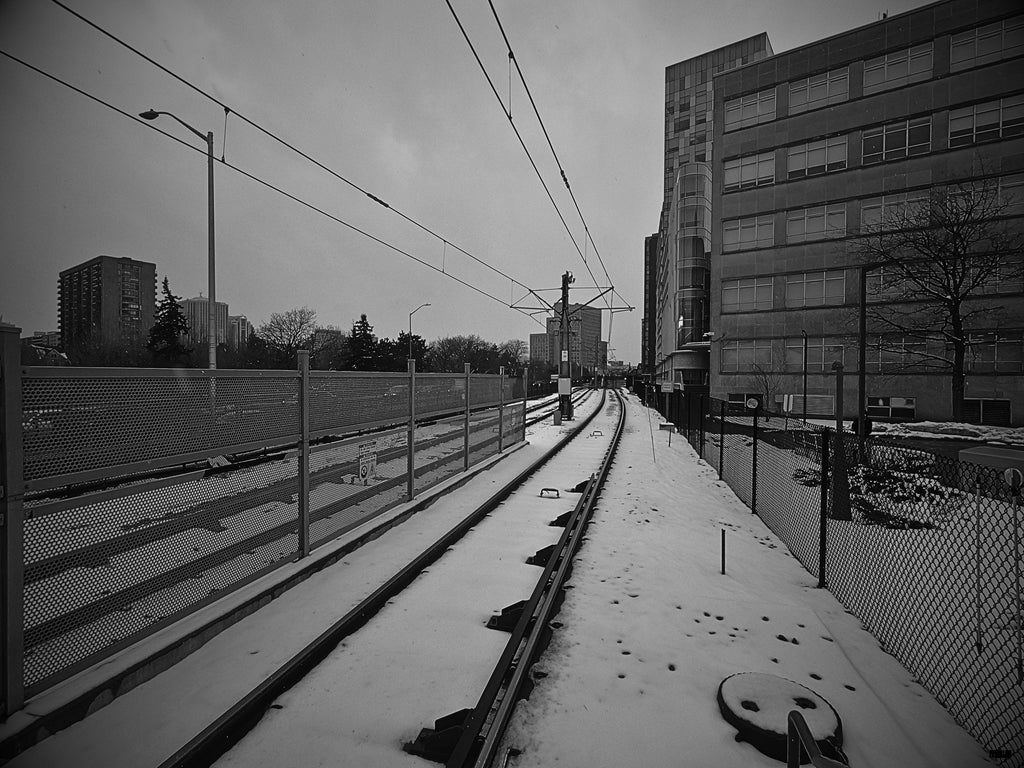 Disappearing Train Tracks