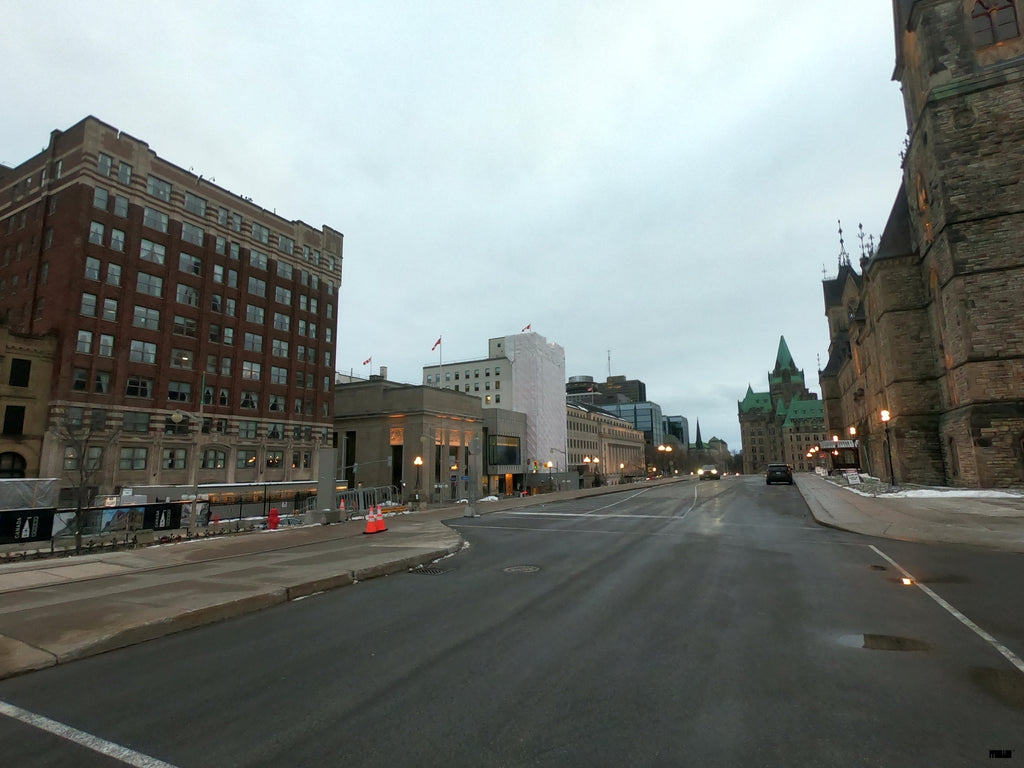 Looking Down A Street