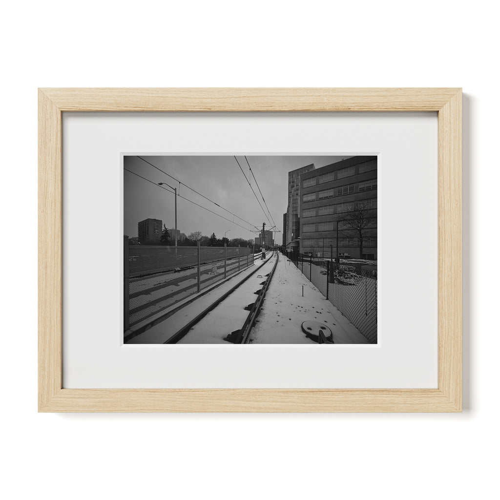 Disappearing Train Tracks