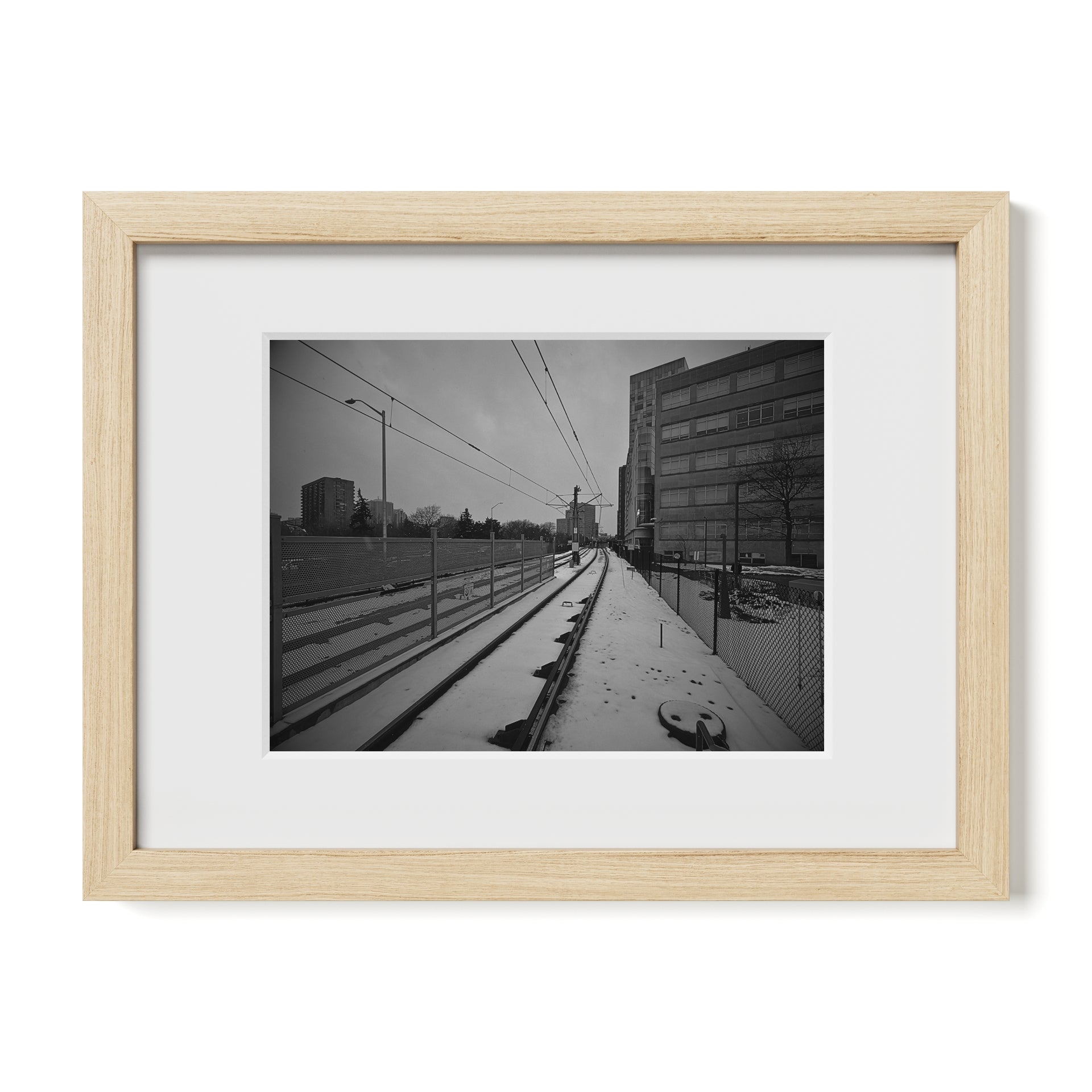 Disappearing Train Tracks