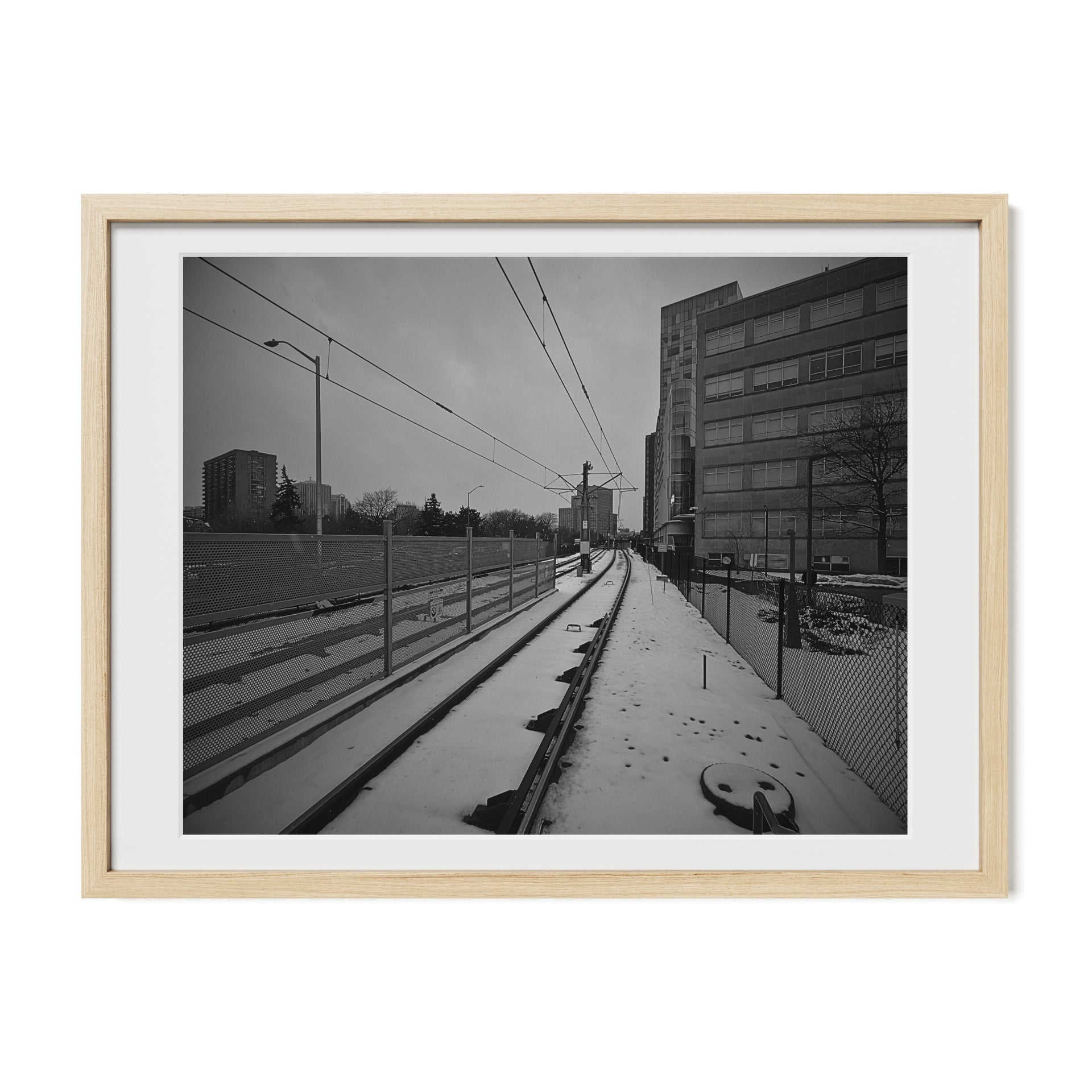 Disappearing Train Tracks